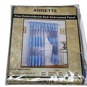 ❤️ 🆕 ANNETT Fine Embroidered And Airbrushed Panel